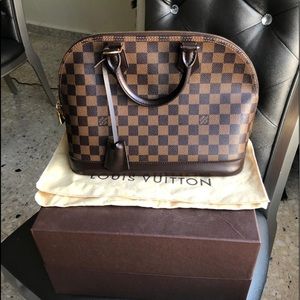 Louis Vuitton Damier Ebene Alma PM